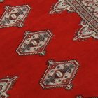 Pakisztáni szőnyeg bordó Jaldar 93x149 kézi csomózású szőnyeg