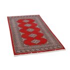 Pakisztáni szőnyeg bordó Jaldar 94x157 kézi csomózású szőnyeg