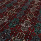 Pakisztáni szőnyeg bordó Jaldar 199x294 kézi csomózású szőnyeg