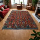 Kilim szőnyeg Chobi 207x292 kézi szövésű afgán gyapjú kilim