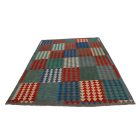 Chobi Kilim szőnyeg 301x207 kézi szövésű afgán gyapjú kilim