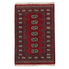 Pakisztáni szőnyeg bordó Bukhara 78x116 kézi csomózású szőnyeg