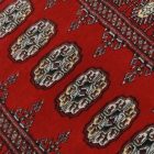 Pakisztáni szőnyeg bordó Bukhara 78x116 kézi csomózású szőnyeg