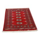 Pakisztáni szőnyeg bordó Bukhara 78x112 kézi csomózású szőnyeg