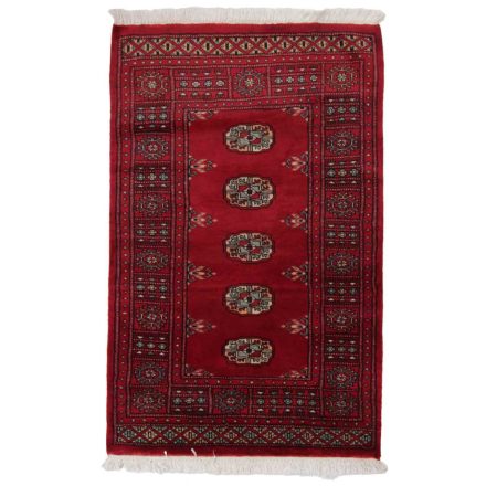 Gyapjú szőnyeg bordó Bokhara 79x124 kézi nappali szőnyeg