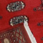 Pakisztáni szőnyeg bordó Bukhara 80x118 kézi csomózású szőnyeg