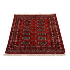 Pakisztáni szőnyeg bordó Bukhara 80x115 kézi csomózású szőnyeg