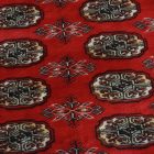 Pakisztáni szőnyeg bordó Bukhara 80x115 kézi csomózású szőnyeg