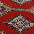 Pakisztáni szőnyeg bordó Jaldar 71x129 kézi csomózású szőnyeg