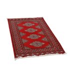 Pakisztáni szőnyeg bordó Jaldar 77x121 kézi csomózású szőnyeg
