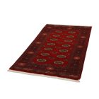 Pakisztáni szőnyeg bordó Bokhara 96x160 kézi csomózású szőnyeg