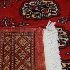 Pakisztáni szőnyeg bordó Bokhara 93x162 kézi csomózású szőnyeg