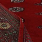 Pakisztáni szőnyeg bordó Bokhara 96x159 kézi csomózású szőnyeg