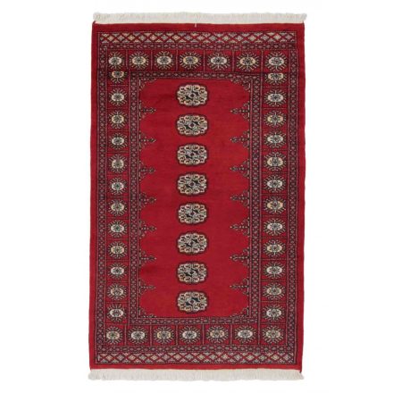 Gyapjú szőnyeg bordó Bokhara 93x149 kézi nappali szőnyeg