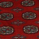 Pakisztáni szőnyeg bordó Bokhara 94x156 kézi csomózású szőnyeg