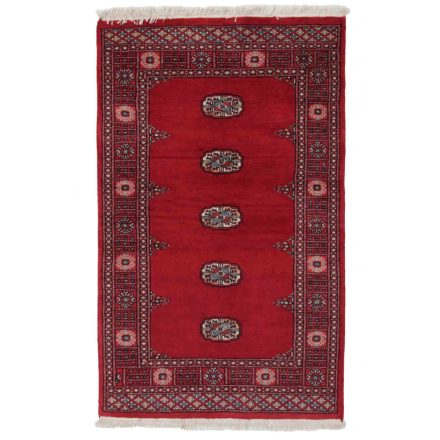 Gyapjú szőnyeg bordó Bokhara 96x155 kézi nappali szőnyeg