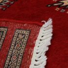Pakisztáni szőnyeg bordó Jaldar 95x165 kézi csomózású szőnyeg