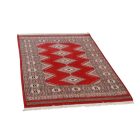 Pakisztáni szőnyeg bordó Jaldar 94x139 kézi csomózású szőnyeg