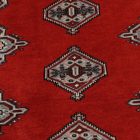 Pakisztáni szőnyeg bordó Jaldar 95x163 kézi csomózású szőnyeg