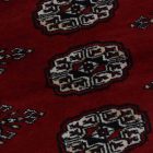 Pakisztáni szőnyeg bordó Bokhara 169x223 kézi csomózású szőnyeg