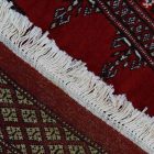 Pakisztáni szőnyeg bordó Bokhara 169x223 kézi csomózású szőnyeg