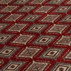 Pakisztáni szőnyeg bordó Jaldar 170x230 kézi csomózású szőnyeg