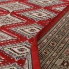 Pakisztáni szőnyeg bordó Jaldar 170x230 kézi csomózású szőnyeg