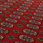 Pakisztáni szőnyeg bordó Bokhara 198x316 kézi csomózású szőnyeg