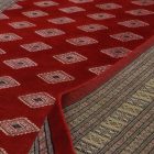 Pakisztáni szőnyeg bordó Jaldar 201x299 kézi csomózású szőnyeg