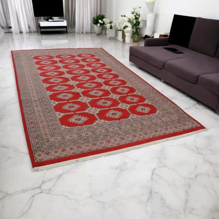 Pakisztáni szőnyeg bordó Jaldar 199x318 kézi csomózású szőnyeg