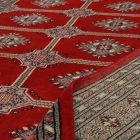 Pakisztáni szőnyeg bordó Jaldar 212x282 kézi csomózású szőnyeg