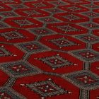 Pakisztáni szőnyeg bordó Jaldar 198x319 kézi csomózású szőnyeg