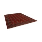 Nagyméretű szőnyeg bordó bokhara 244x336 kézi csomózású Pakisztáni nappali szőnyeg