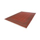 Nagyméretű szőnyeg bordó bokhara 244x336 kézi csomózású Pakisztáni nappali szőnyeg