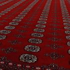 Nagyméretű szőnyeg bordó bokhara 244x336 kézi csomózású Pakisztáni nappali szőnyeg