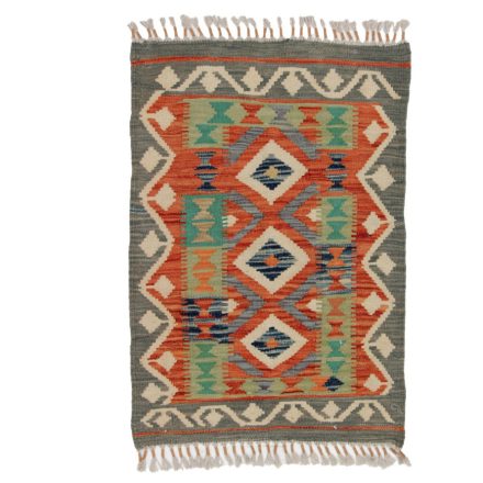 Chobi Kilim szőnyeg 92x64 kézi szövésű afgán gyapjú kilim