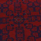 Afgán szőnyeg bordó Khal Mohammadi 206x292 kézi csomózású keleti szőnyeg