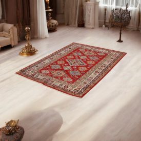 Kazak szőnyeg 127x186 kézi csomózású afgán szőnyeg