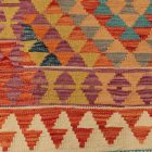 Gyapjú Kilim szőnyeg 92x120 kézi szövésű afgán Kilim