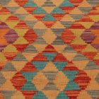 Gyapjú Kilim szőnyeg 92x120 kézi szövésű afgán Kilim