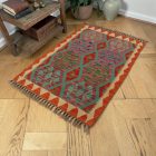 Maimana Kilim szőnyeg 83x118 kézi szövésű etnikai Kilim