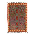 Maimana Kilim szőnyeg 83x118 kézi szövésű etnikai Kilim
