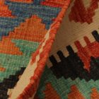 Kézi szövésű Kilim 89x116 afgán gyapjú Kilim