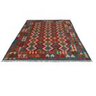 Kilim szőnyeg Chobi 203x296 kézi szövésű afgán gyapjú kilim