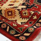 Keleti szőnyeg bordó-bézs Kargai 199x292 kézi csomózású Afgán szőnyeg