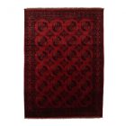 Afgán szőnyeg bordó 253x343 kézi csomózású keleti szőnyeg