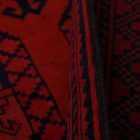 Afgán szőnyeg bordó 252x346 kézi csomózású keleti szőnyeg