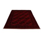 Afgán szőnyeg bordó 205x295 kézi csomózású keleti szőnyeg