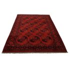 Afgán szőnyeg bordó 205x295 kézi csomózású keleti szőnyeg