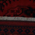 Afgán szőnyeg bordó 205x295 kézi csomózású keleti szőnyeg